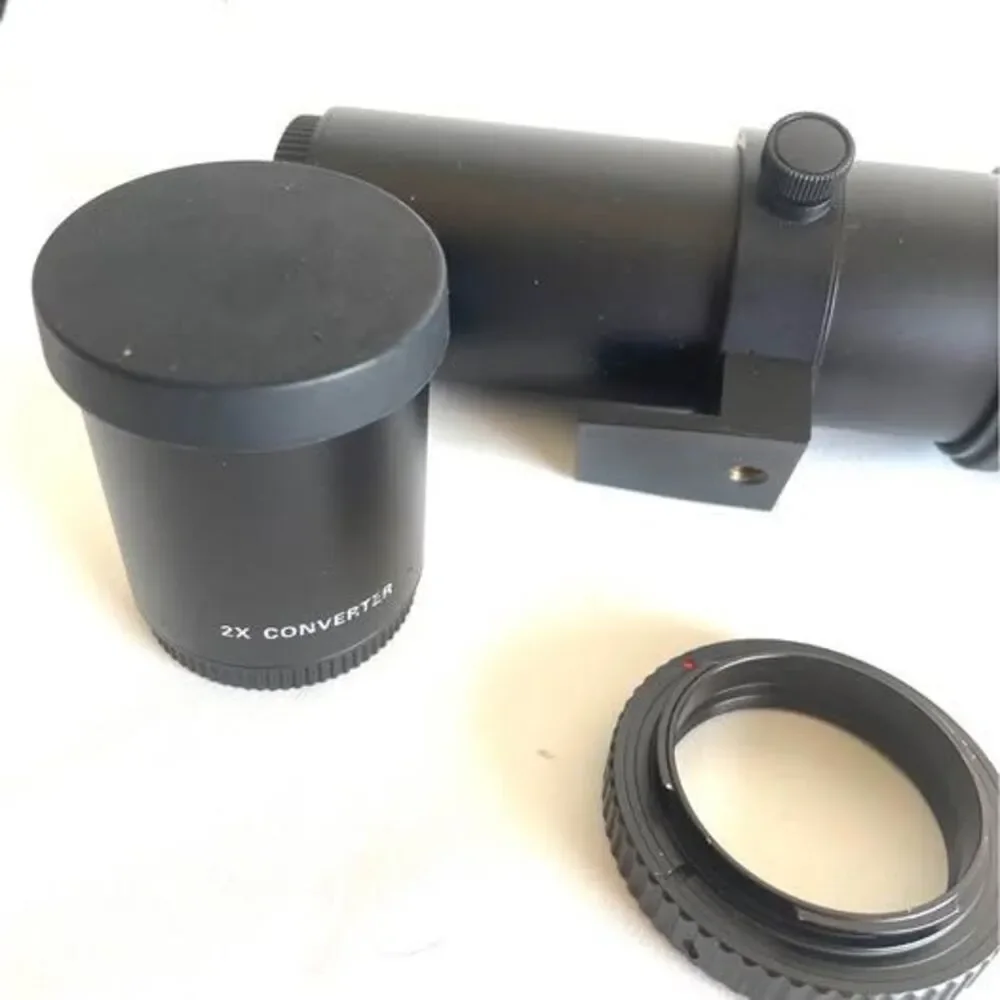 Vivitar Multi Coated Telephoto Lens and accessories